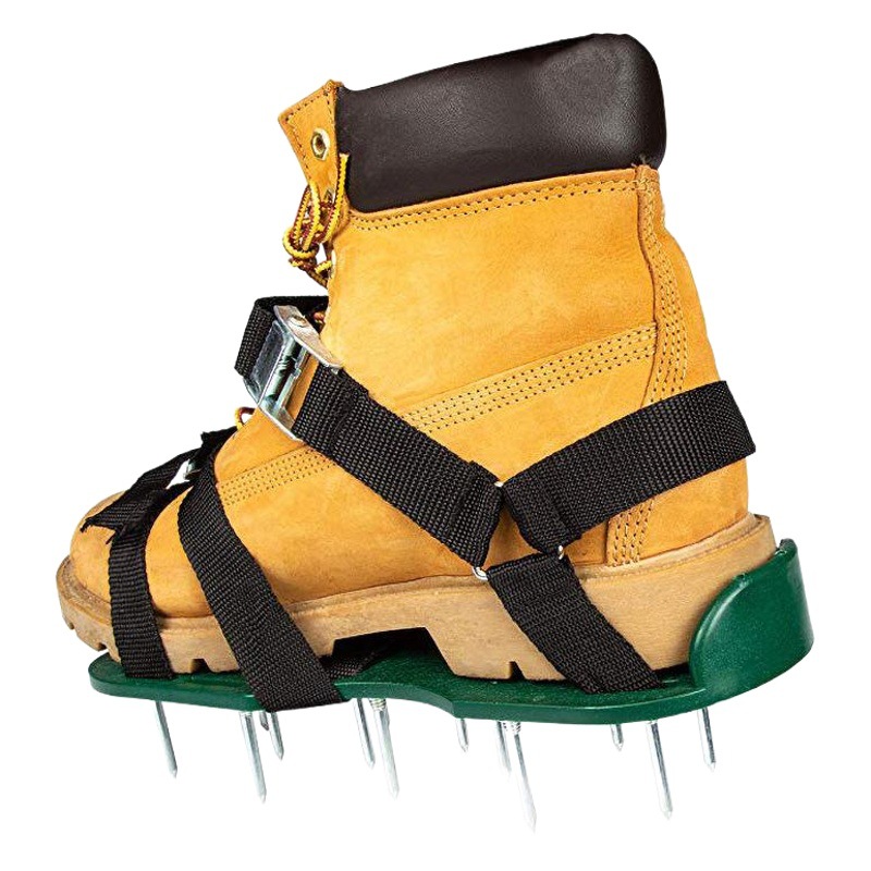 New Triangle Strap Garden Lawn Nail Shoes Garden Art Lawn Aeration Lawn Nail Shoes Garden Tools Loose Soil Shoes