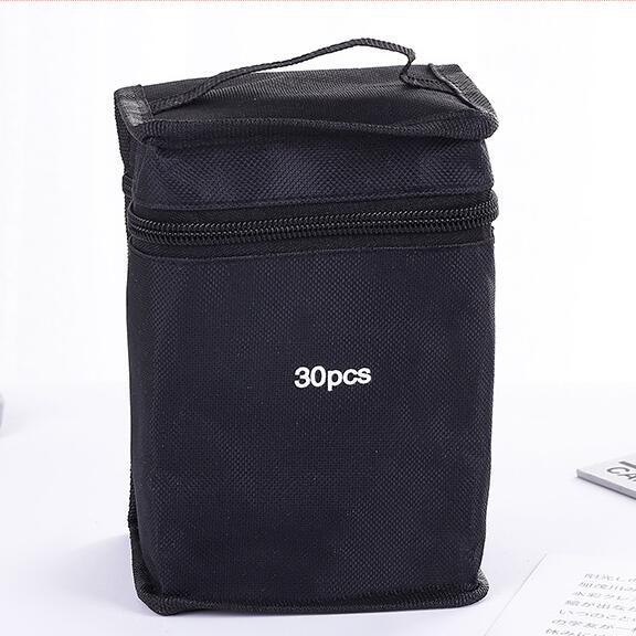 Picture of Mark pen case 30 color 40 color 60 color 80 color simple student portable large capacity storage bag stationery bag
