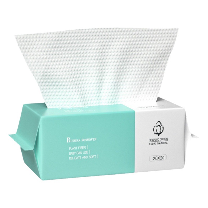 Disposable Face Towels, Pure Cotton, Thickened Cleansing Towels, Cotton Soft Towels for Pregnant Women, Infants and Children, All-Cotton Pull-Out Face Wipes