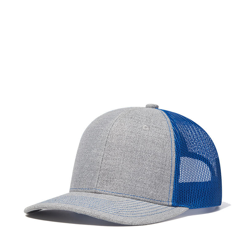 Picture of Wish Micro Bend Hat Rim Truck Hat Men's Outdoor Sun Shading Net Hat Mountaineering Fishing Truck Drivers Hat