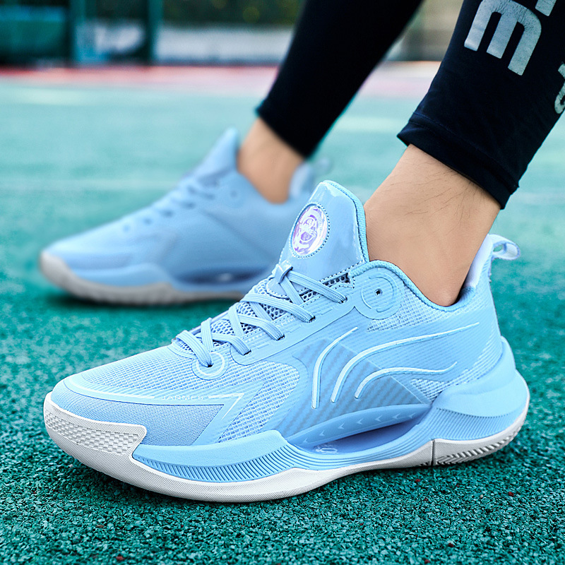 Autumn men's and women's shoes 2024 new mesh breathable basketball sneaker sports shock absorption leisure running tide shoes