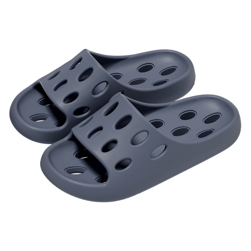 Bathroom slippers men's summer indoor home Bath hollow couple leaking quick-drying non-slip slippers women's summer