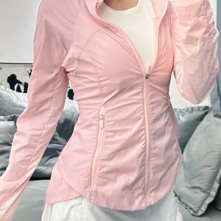 Picture of Lu Iux Goal Smasher Women's Outdoor Sun Protection Clothing Sports Long Sleeve Jacket Lightweight Ice Silk Cool Feeling