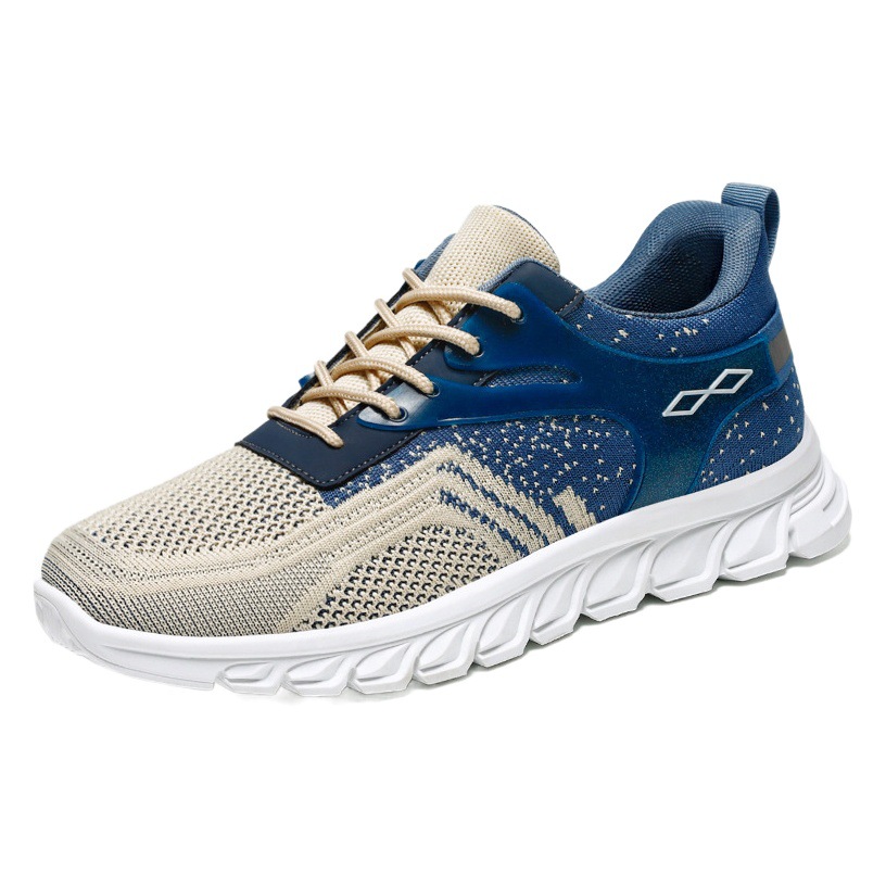 Shoes Men's Summer New Soft Sole Breathable Casual Shoes Trendy Student Shoes Manufacturer Shallow Mouth Fashion Sports Men's Shoes