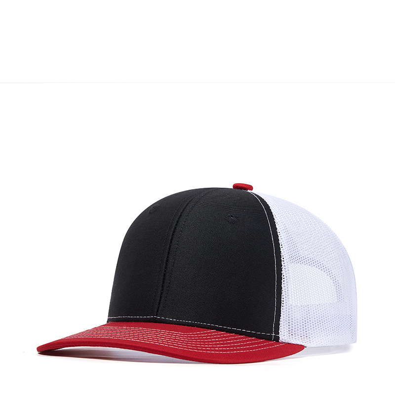 Picture of Wish Micro Bend Hat Rim Truck Hat Men's Outdoor Sun Shading Net Hat Mountaineering Fishing Truck Drivers Hat