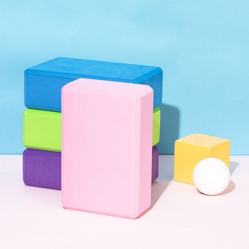 High-density yoga brick children's dance anti-pressure exercise brick adult yoga auxiliary products leg press foam brick