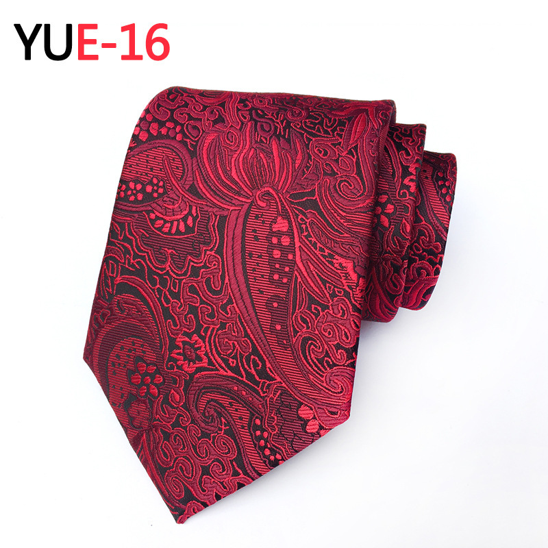 Picture of Tie Factory in stock Supply Men's Business Casual Professional Fashion Tie Polyester Yarn-dyed Striped Tie