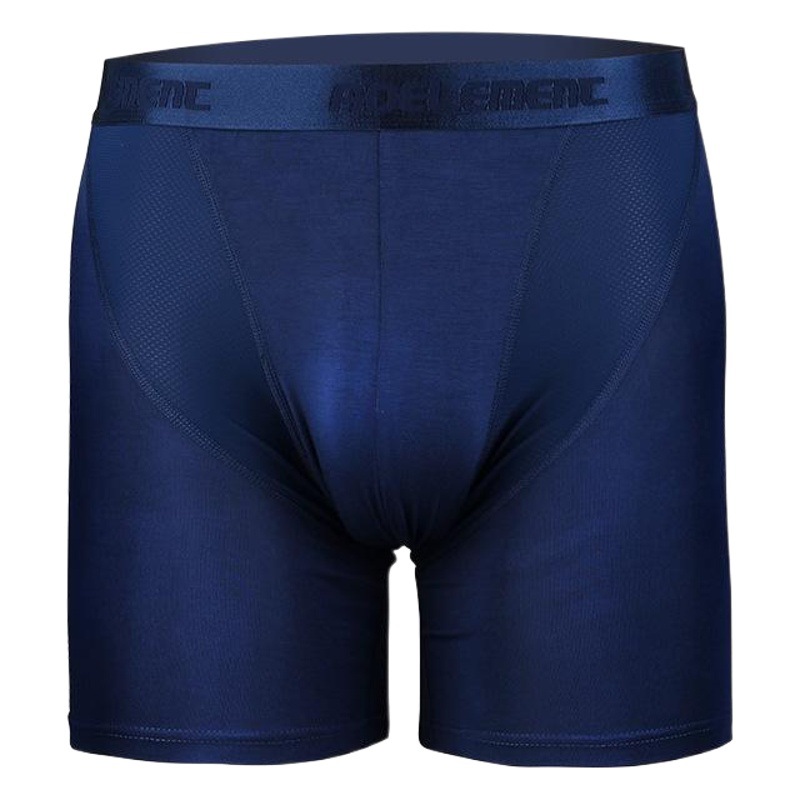 Ice Silk Mesh Men's Underwear Head Sports Running Long Anti-wear Leg Underwear Men's Boxer Pants Long Leg Pants
