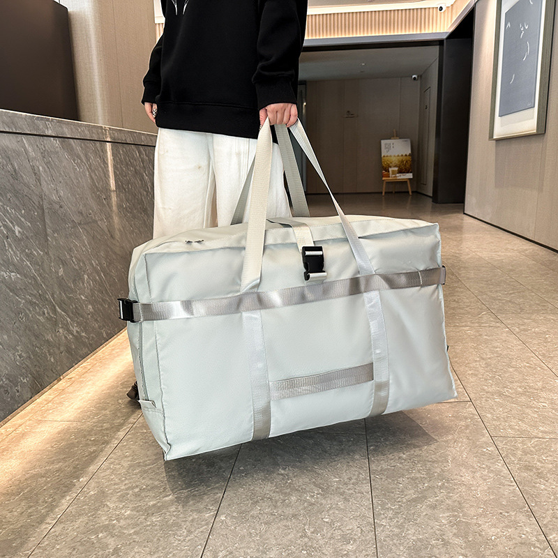 Oxford Cloth Large Capacity Travel Bag Waterproof Shipping Bag Foldable Quilt Clothes Storage Bag Moving Packing Bag