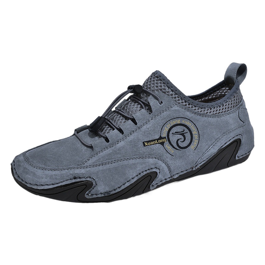 Spring and summer AliExpress hot new cross-border plus size men's casual breathable bean shoes pop octopus men's shoes