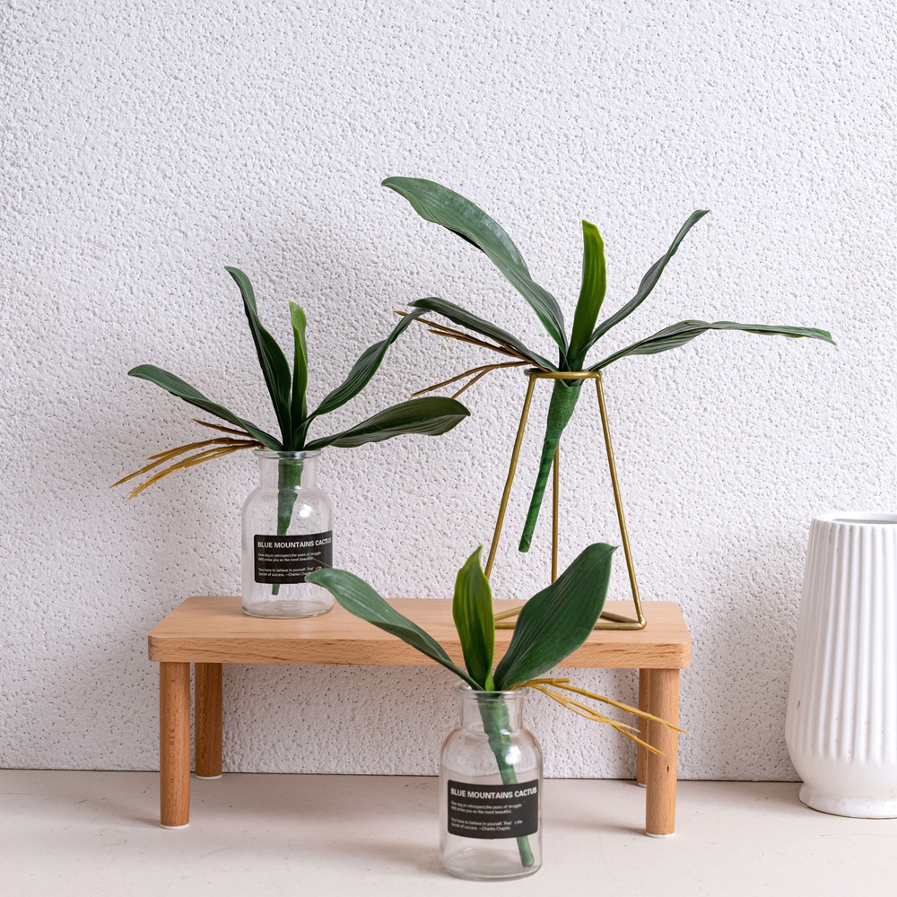 Phalaenopsis Orchid Artificial Flower Ins Style Plant Bonsai Rose Wedding Decoration Wall Flower Wall Floral Arrangement