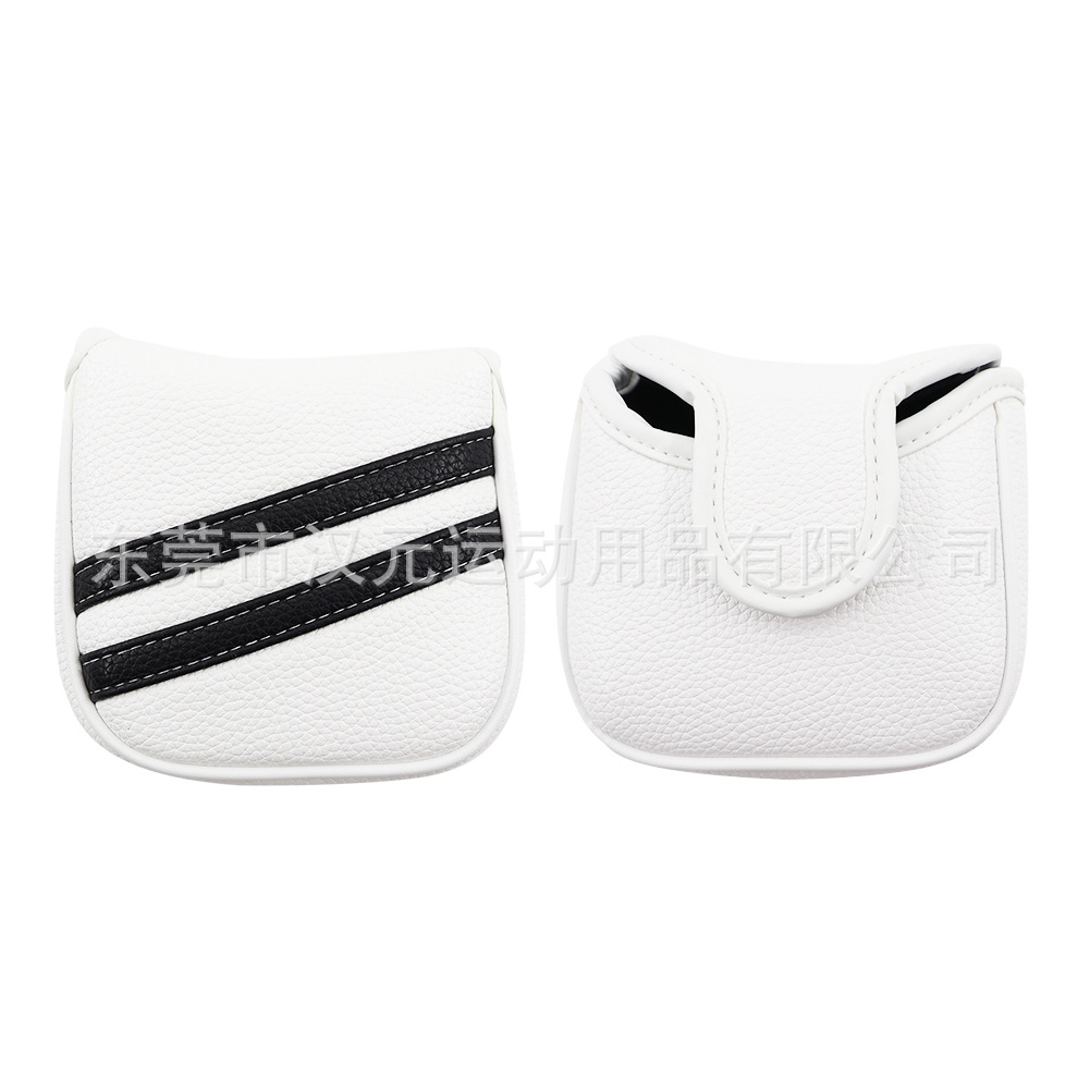 Picture of Factory direct cross-border e-commerce golf club cover pu club cover ball head protective cover push rod cap cover