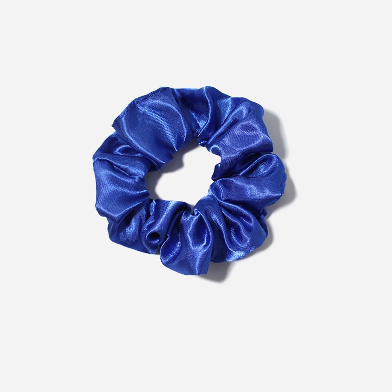 Picture of European and American Cross-Border Solid Color Large Intestine Hair Ring Foreign Trade Style Satin Head Flower Korean Style Headband Hair Accessories Head Rubber Band Wholesale