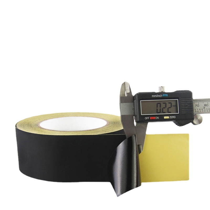 Picture of Black Acetate Cloth Tape, High-Viscosity Flame-Retardant Insulated Wire Harness, Acetate Tape, Easy-To-Tear, Traceless Waste Tape