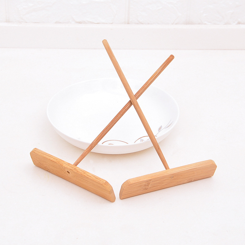 Picture of Kitchen Pancake Tools Pancake Shovel Bamboo Rake Pancake Fruit Wooden Cooking Baking Tools Fried Grain Cake Scraper