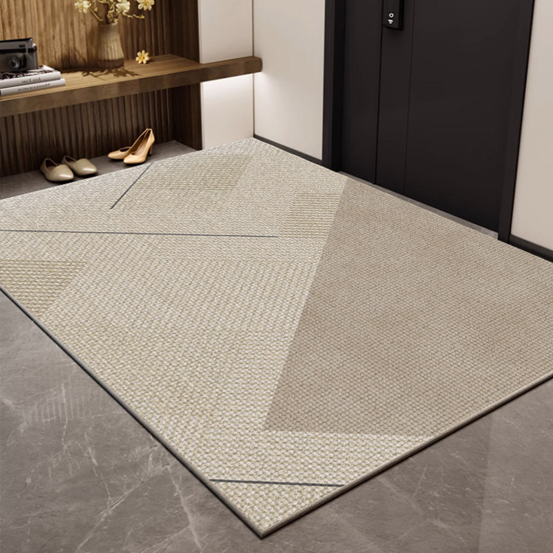 Picture of Entrance Floor Mat Entrance Door Entrance Floor Mat Home Non-Slip Soil Rubbing Carpet Light Luxury High-Level Dirty-Resistant Floor Mat