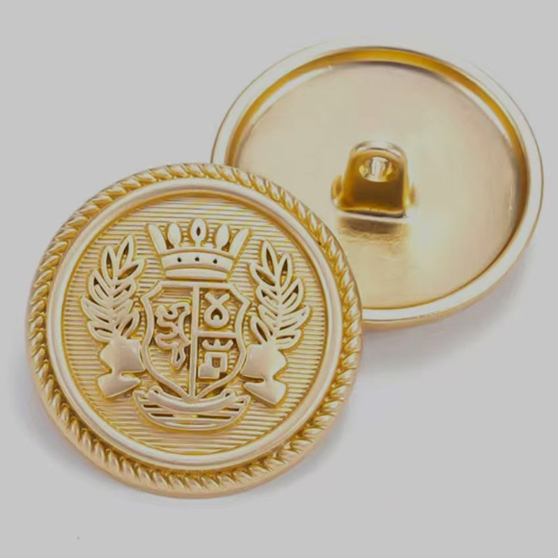 Picture of Metal Buttons for Coats, Suits, Trench Coats, Cufflinks, Men's Tops, Women's Waist-Cinching Pants Buttons, High-End Alloy