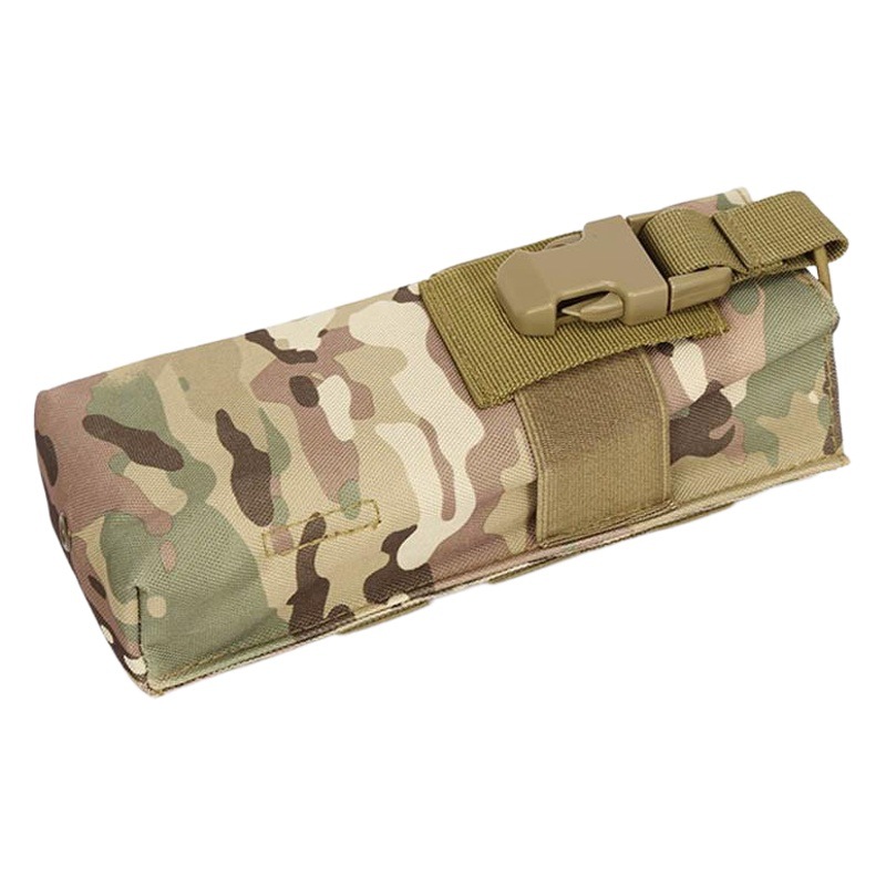 Multifunctional camouflage water bottle bag bag outdoor sports water bottle cover Molle accessory waist bag