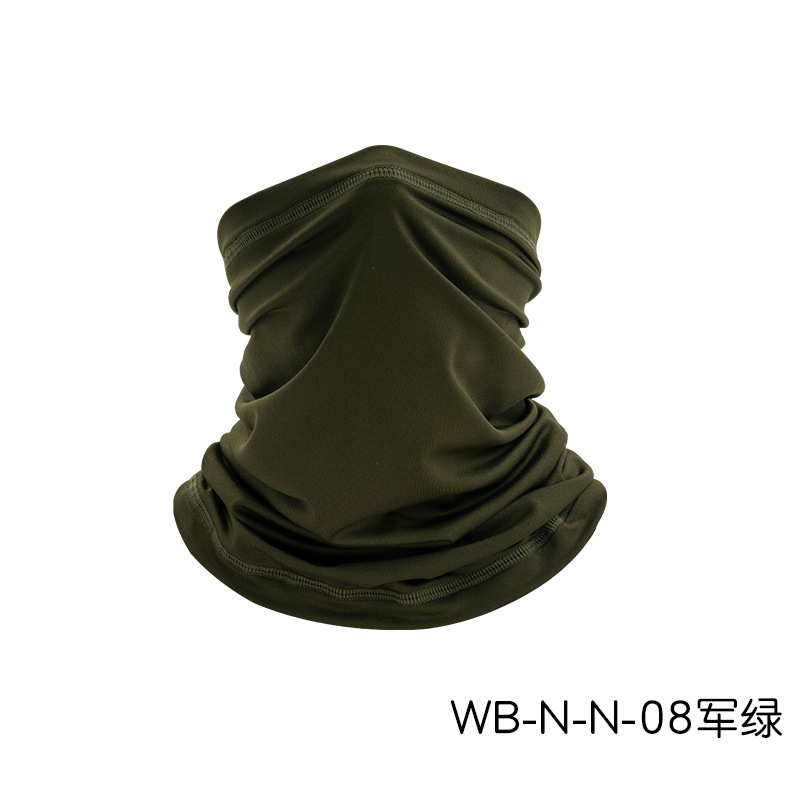 Picture of Outdoor breathable sunscreen breathable Ice Silk sports turban scarf Fishing Magic face scarf collar riding mask headgear