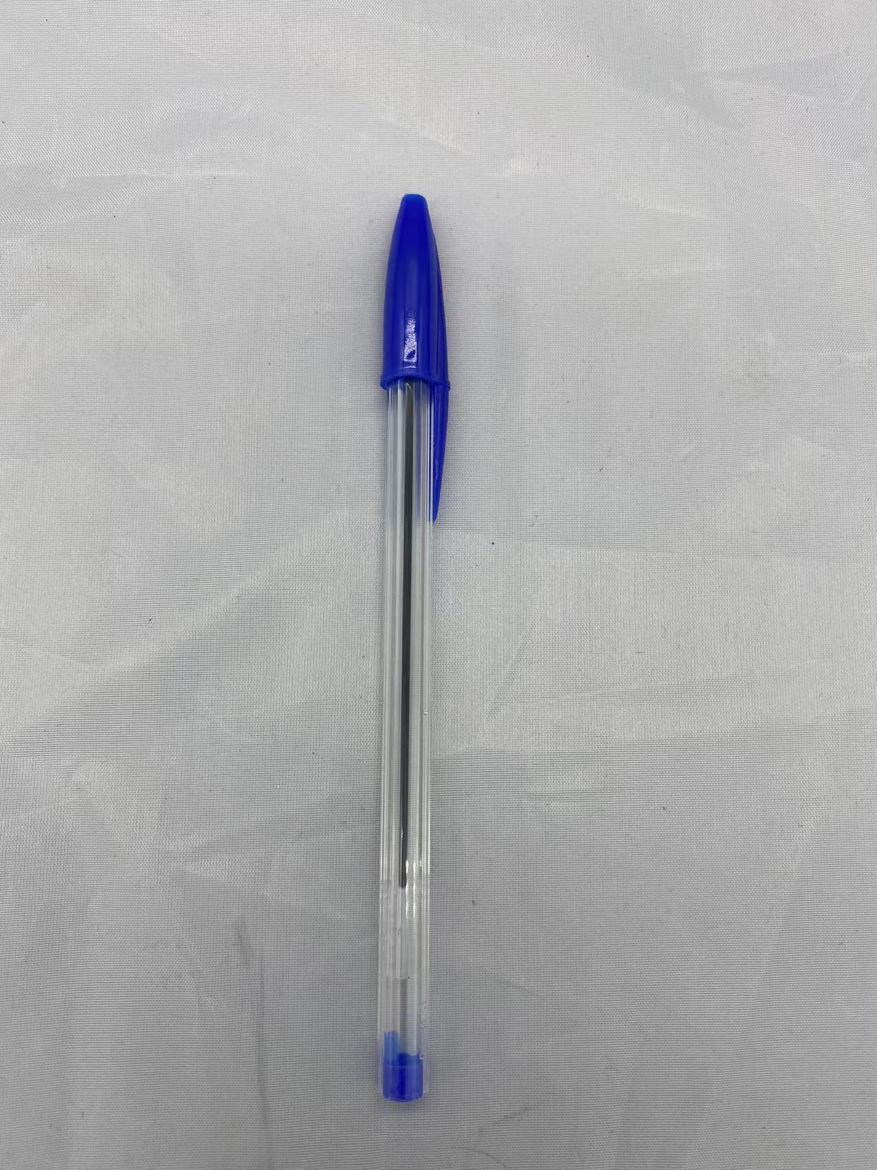 Picture of Cross-Border Red, Black and Blue Bullet Ballpoint Pen That Does Not Leak Ink, Creative Plastic Ballpoint Pen Wholesale, High-Looking Office Use