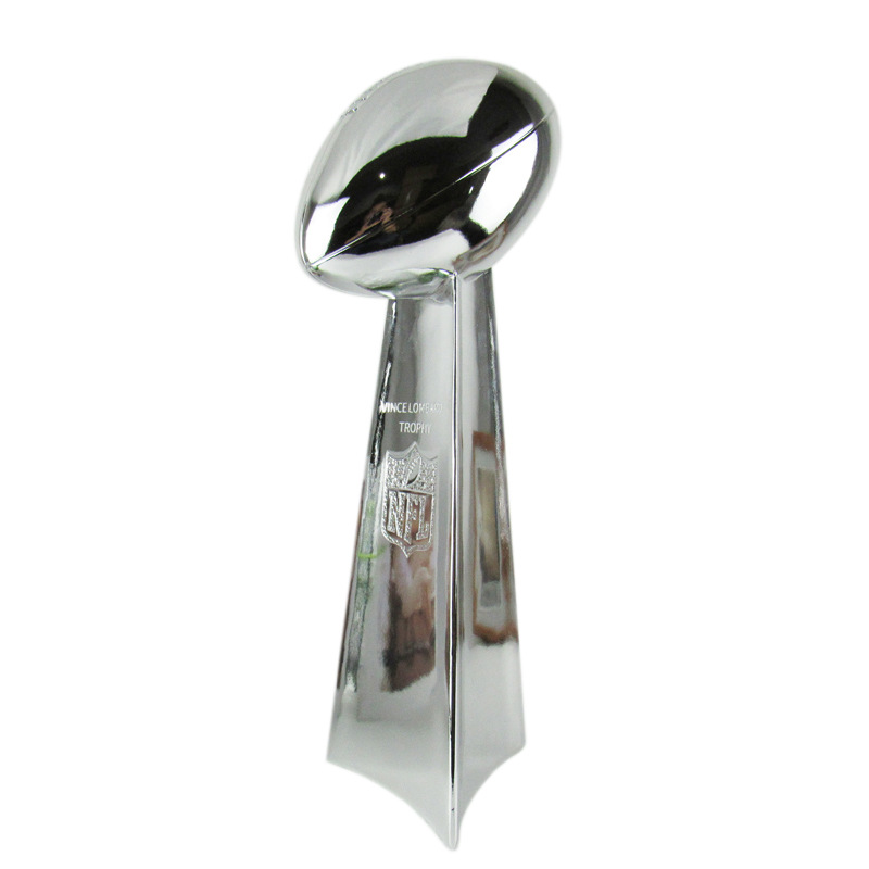 Picture of Super Bowl Rugby Trophy Vince Lombardi Cup Lettering Gift Cross-border Foreign Trade Exclusive for Factory Outlet