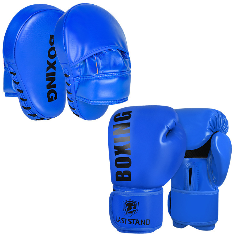 Picture of Boxing gloves combination set hand target foot target adult children's sanda fighting boxing glove training equipment for men and women