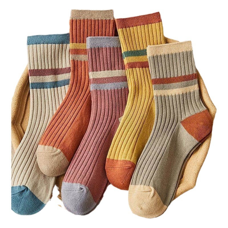 Hot mid-calf length socks for women Autumn face storage socks for women autumn and winter deodorant confinement socks for women stockings stockings for women
