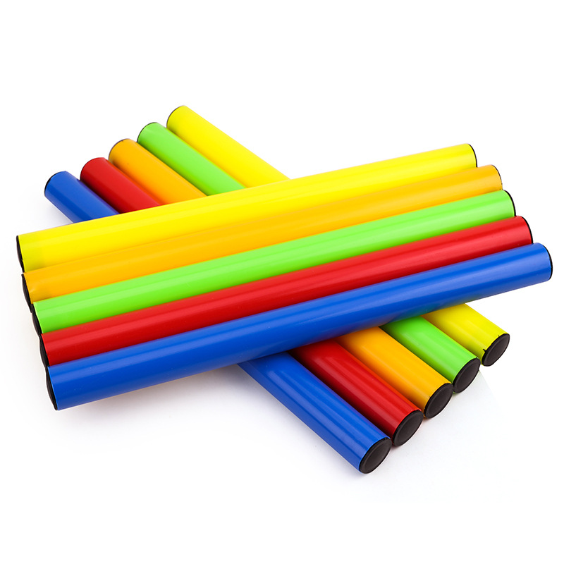 Picture of Plastic relay bar children signal transmission rod diameter 2.5cm long 30cm a variety of color options