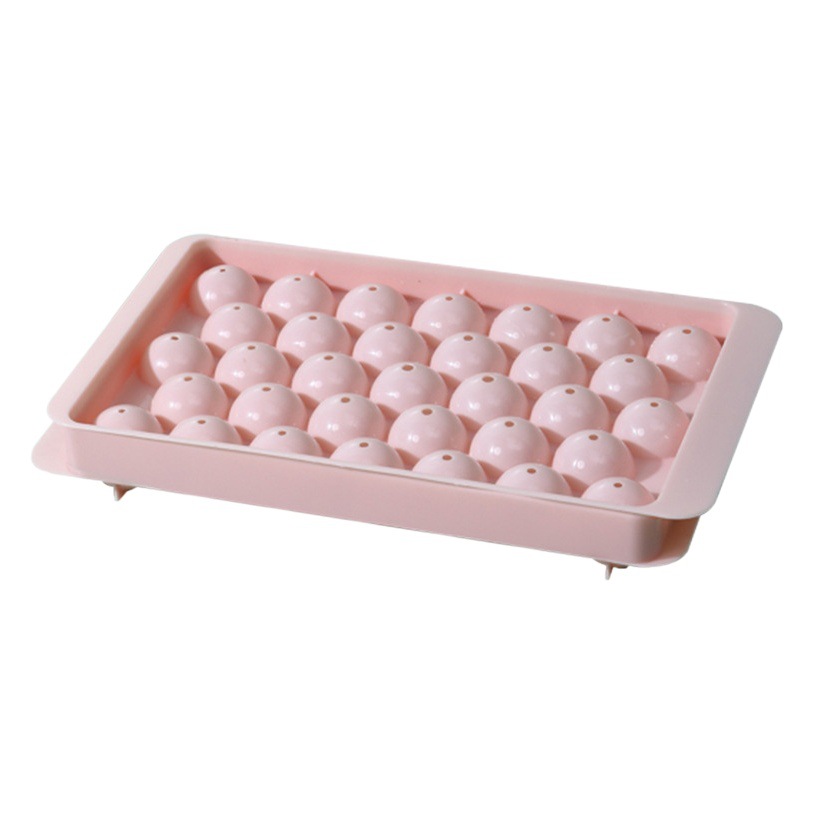 Picture of Ice Tray Quick-Freezing Ice Maker Box for Home Use, Refrigerator Ice Ball Mold with Lid, DIY Spherical Ice Cube Mold, Quick-Freezing Magic Tool