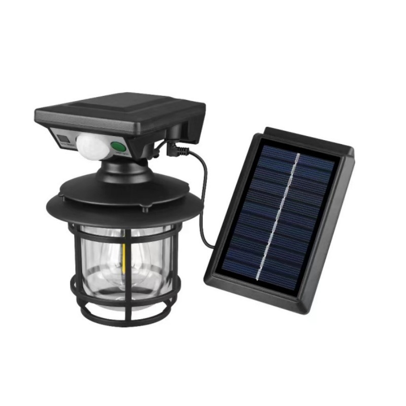 Picture of New Outdoor Home Solar Light Outdoor Garden Light Split Human Body Induction Remote Control Wall Light Road Light