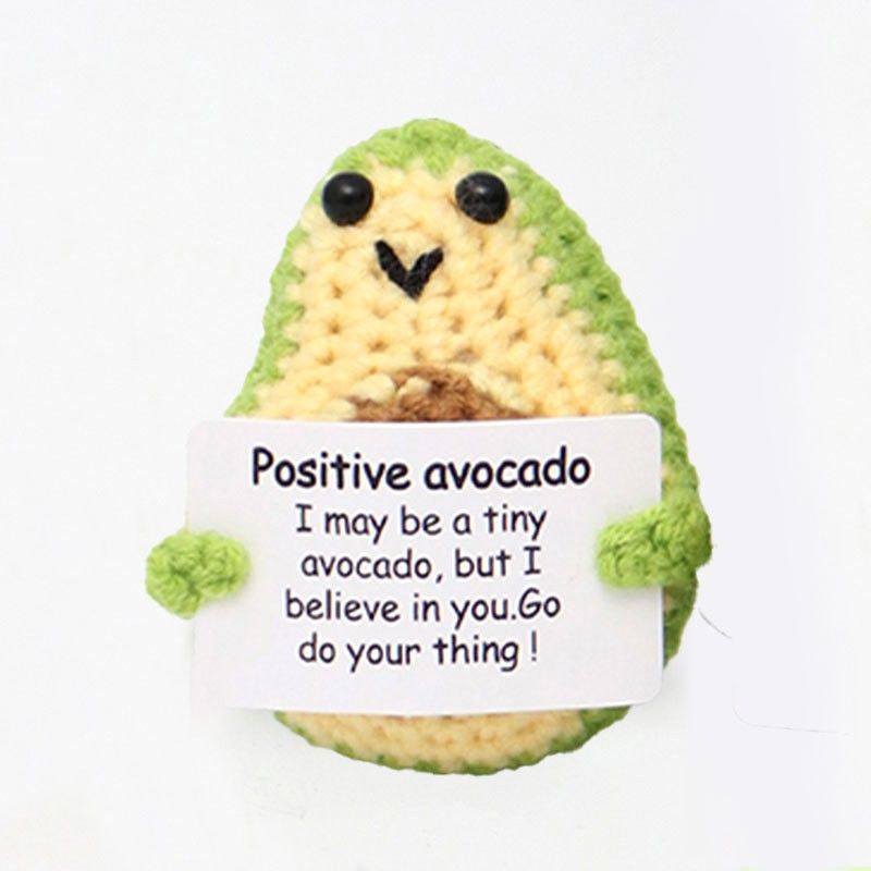 Picture of Cross-Border Hot-Selling Wool Crochet Positive Energy Potato Knitted Wool Cucumber Positive Energy Wool Crocheted Doll Finished Product