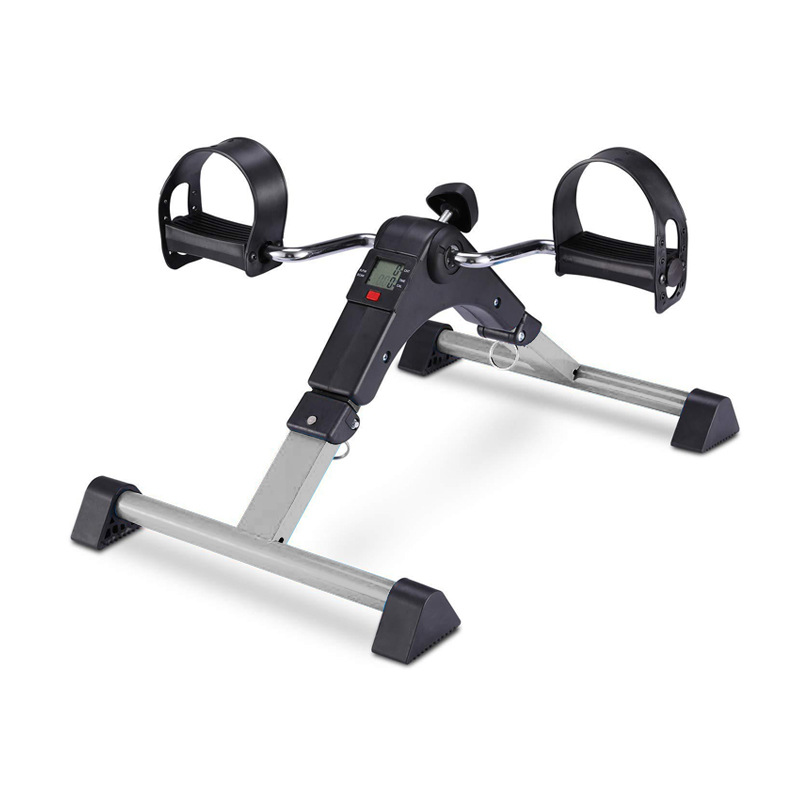 Small Mini Fitness Foot Machine Leg Comprehensive Trainer Rehabilitation Machine Walking Machine Stepper Bicycle for the Elderly