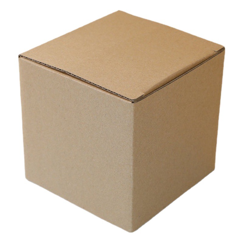Spot three-layer hard corrugated packaging box Kraft paper box printable square packaging box corrugated paper box