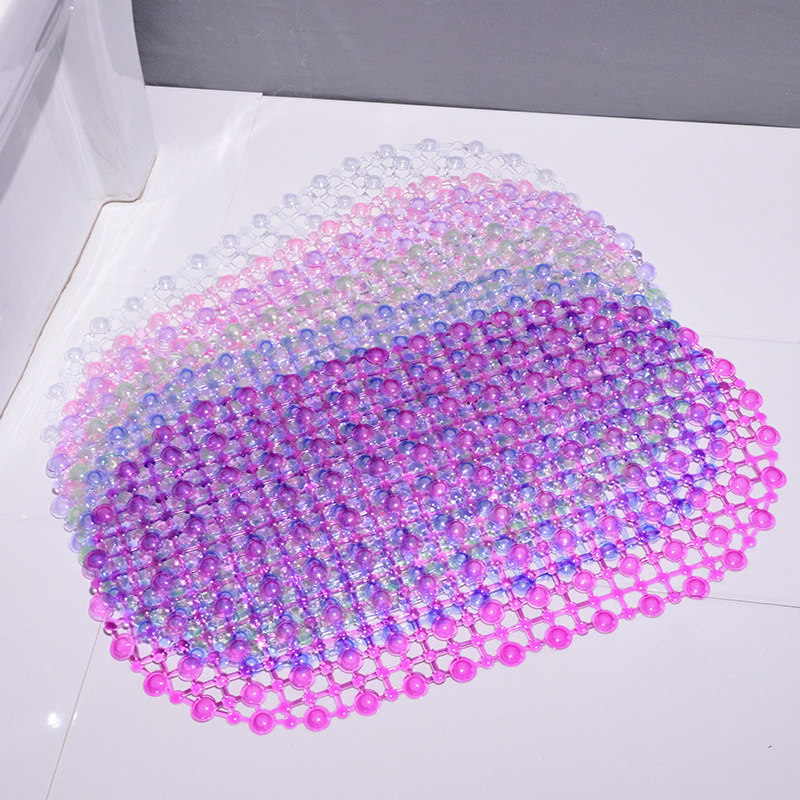 Picture of PVC bathroom non-slip mat with suction cup bathroom bath mat bathtub shower room bathroom mat bathroom mat