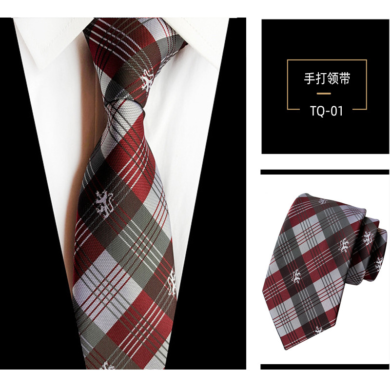 Picture of Tie clothing wholesale polyester material fashion business casual suit accessories source manufacturers in stock supply