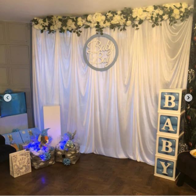 Picture of Cross-border platform for Amazon AliExpress TEMU hot wedding elastic cloth wear rod wedding scene cloth curtain