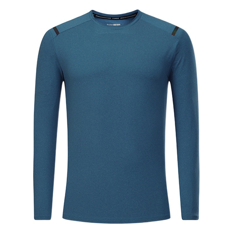 Autumn new quick-drying top sports long-sleeved men's slim T-shirt stretch basketball sports running fitness training clothes