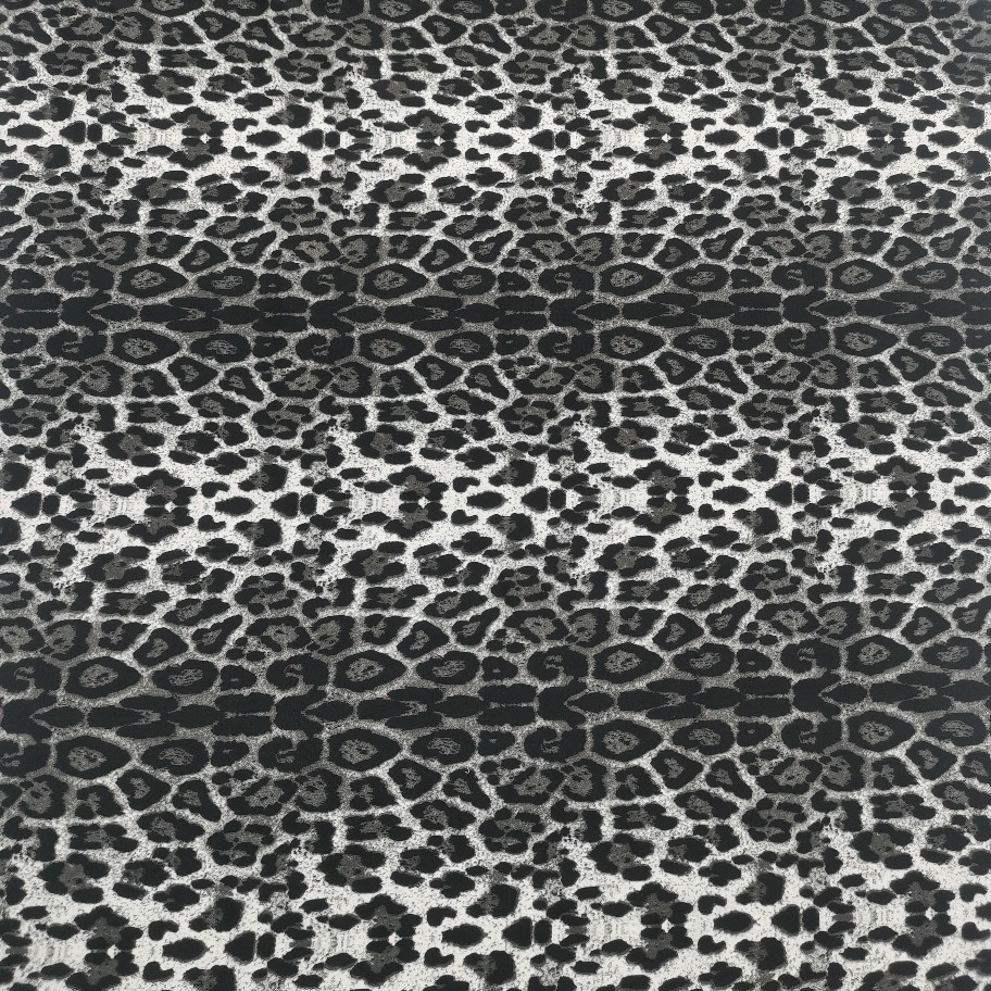 Leopard Print European and American Fashion Anti-Mosquito Pants Shirt Plain Chiffon Opaque Animal Leopard Dot Spot Print Fabric