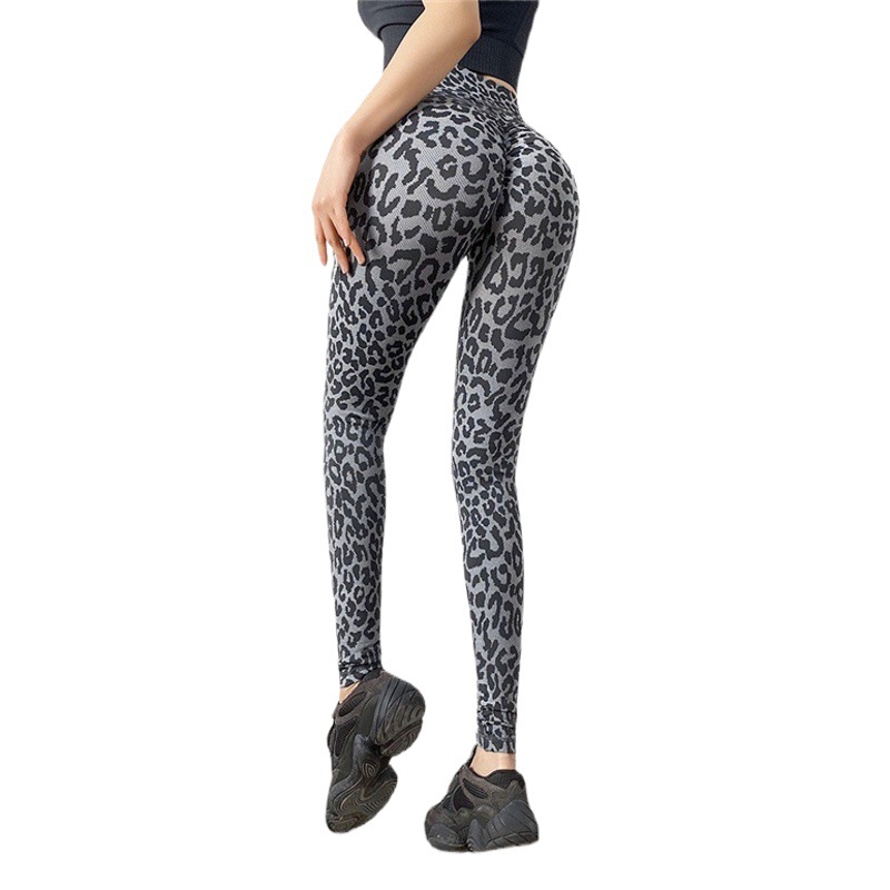 Yiwu ladies 2021 new wrinkle fashion yoga training high elastic fitness leggings JQP545