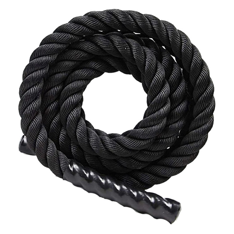 Liberson Physical Training Battle Rope Fitness Swing Rope Arm Fighting Rope Household Polyester Slimming Rope Source Manufacturer