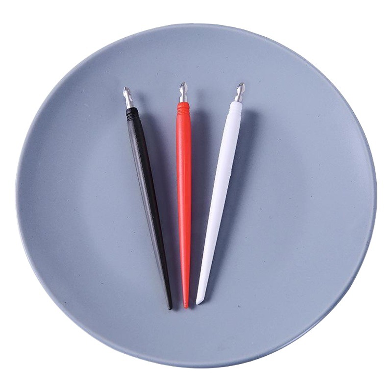 Metal head scraping pen plastic scraping brush scraping tool scraping map scraping paper special pen 
