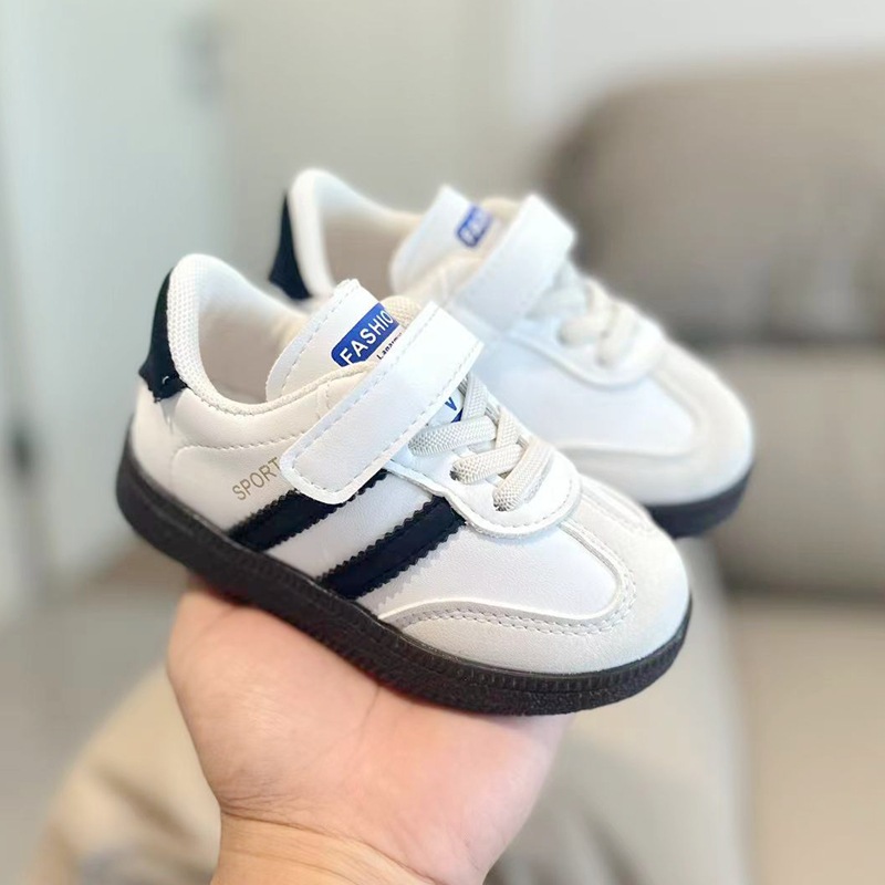 Children's Shoes Spring and Autumn New Children's sneaker Boys' German Training Shoes Casual All-match Girls' Skate Shoes Velcro Baby Shoes