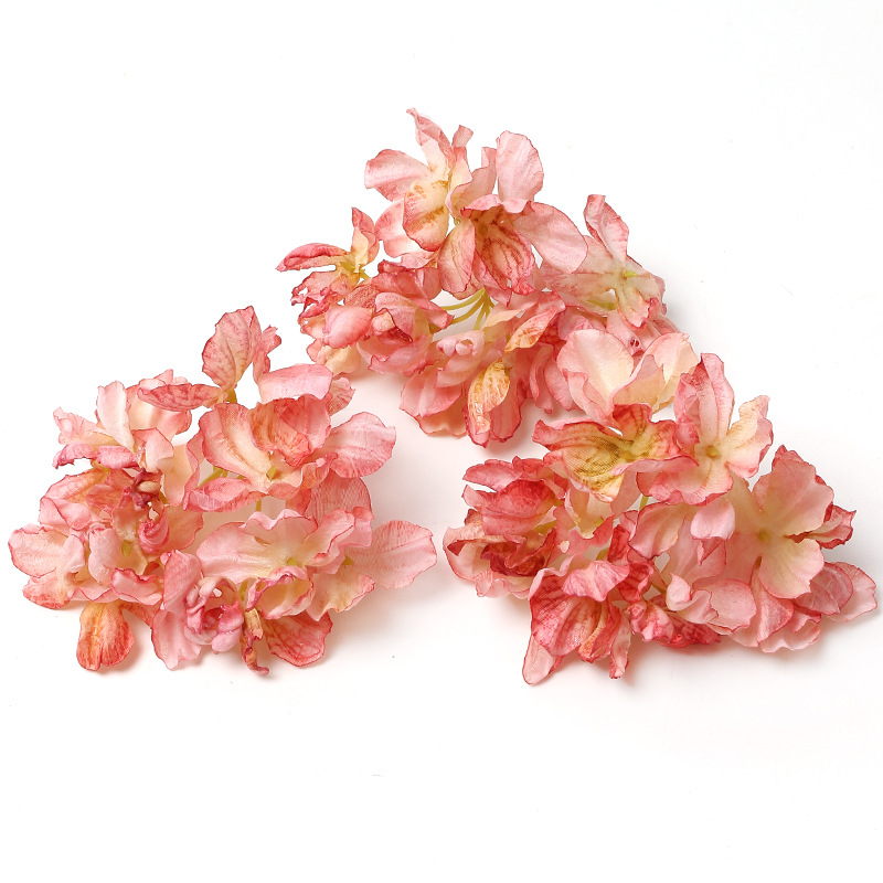 Picture of Pink simulation flower wedding shooting props handmade DIY hair accessories decoration Amazon flower box material