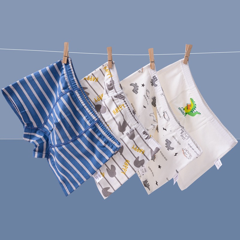 Picture of New Class A Combed Cotton Children's Underwear Cotton Boys' Underwear Baby Boxer Shorts Kids Student Boxer Pants