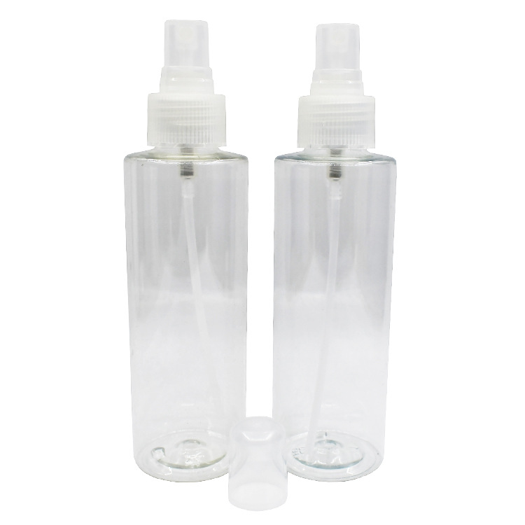 Manufacturer in stock supply 150ML spray bottle PET plastic bottle cosmetic sub-bottle plastic small spray bottle