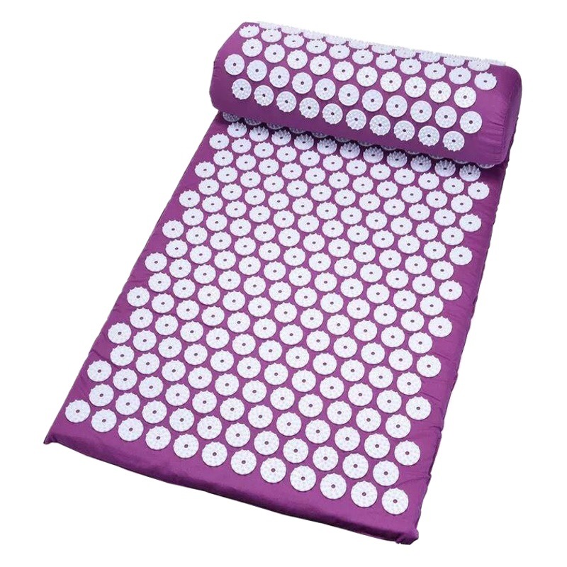 Factory Wholesale Acupuncture Mat Acupuncture Pillow Massage Foot Back Head Yoga Mat Acupoint Acupuncture Mat Function