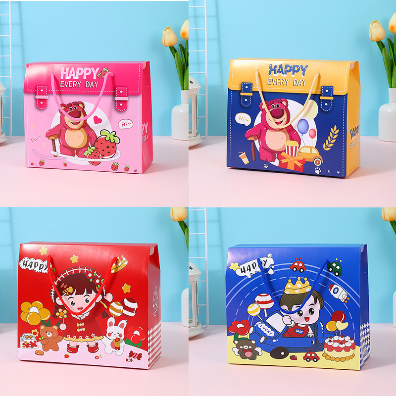100-day banquet wedding egg packing box Children's Day gift bag birthday gift Baby Full Moon gift box wedding candy gift box