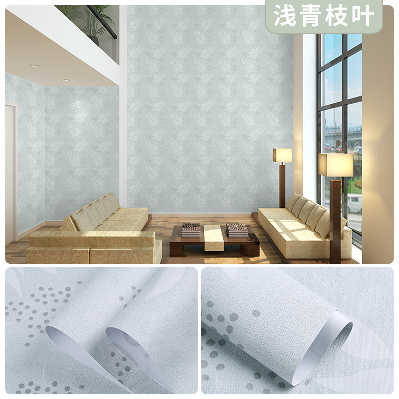 Picture of Wallpaper Self-adhesive Waterproof Moisture-proof Bedroom Background Wall Wallpaper Living Room Bedroom Dormitory Children's Room Cartoon Decorative Wall Stickers