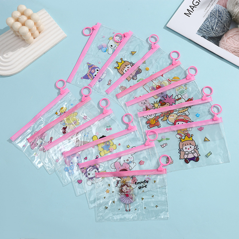 INS style cartoon jewelry pull ring packaging bag rubber band underwear socks packaging bag cute small fresh in stock new