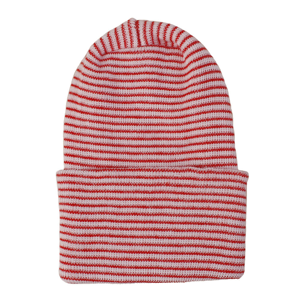 Picture of Double-Layer Thickeneded Warm Baby Hat Winter Fetal Hat Super Soft Material Yarn Baby Knitted Hat Pullover Hat